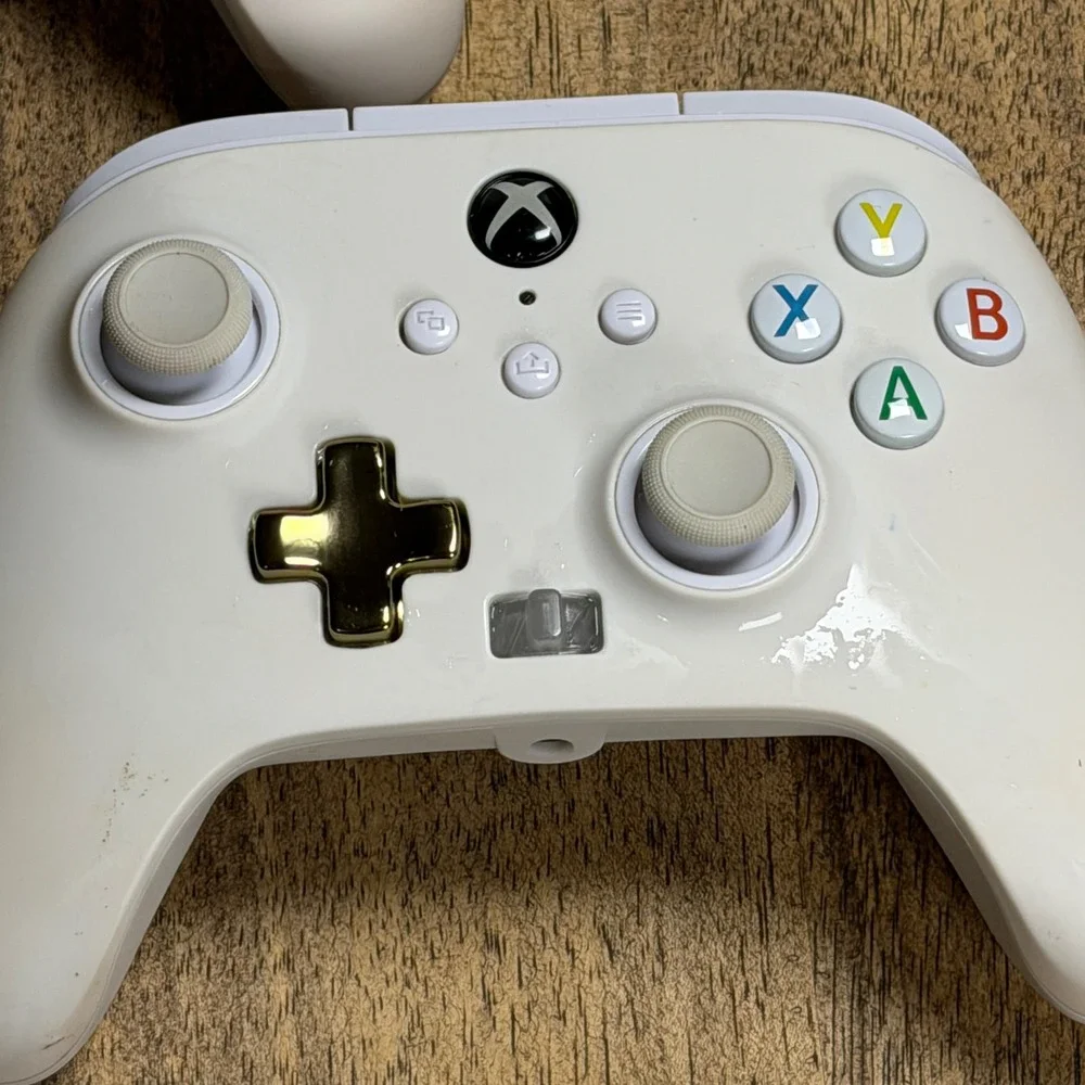 PowerA Wired‎ Controllers for Xbox Series X/S Xbox One PC White Gold 2 Pack